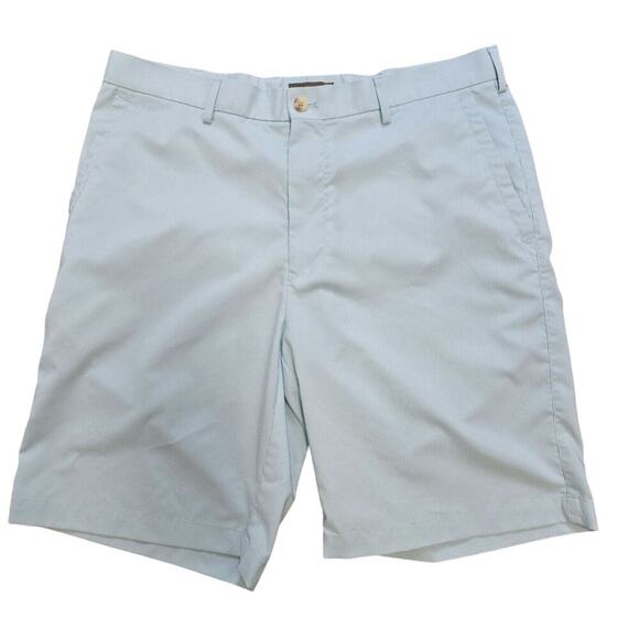 Peter Millar Other - Peter Millar Crown Sport Blue White Pinstripe Shorts Size 35